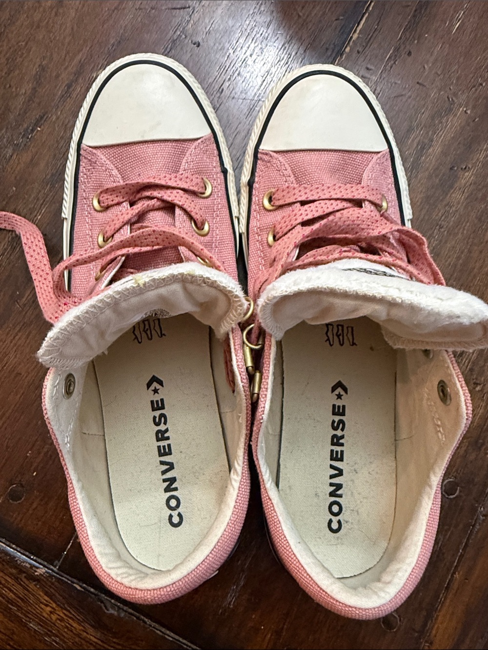 Converse women's Pink All Star Low-Top Sneakers - Picture 5 of 5